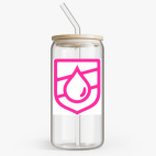 Банка с бамбуковой крышкой