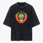 Футболка оверсайз вареная