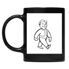 Кружка цветная UV-DTF