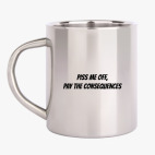 Кружка металлическая