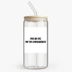 Банка с бамбуковой крышкой