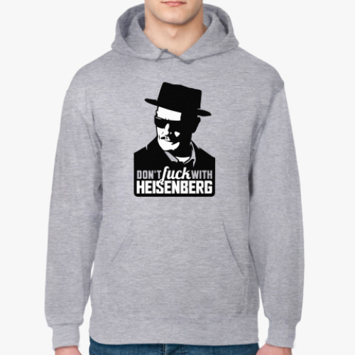 Толстовка худи с принтом Dont fuck with Heisenberg