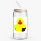 Банка с бамбуковой крышкой