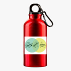 Металлическая бутылка 400 мл UV-DTF