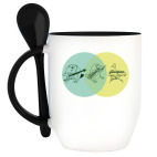 Кружка с ложкой