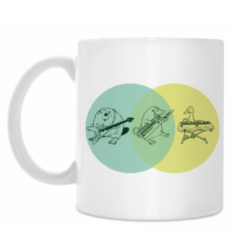 Кружка с принтом Утконос