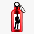 Металлическая бутылка 400 мл UV-DTF