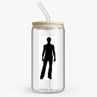 Банка с бамбуковой крышкой