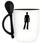 Кружка с ложкой