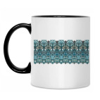 Кружка двухцветная