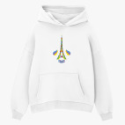 Толстовка худи оверсайз