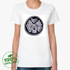 Женская футболка органик
