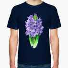 Цветок гиацинт акварель