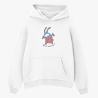 Толстовка худи оверсайз