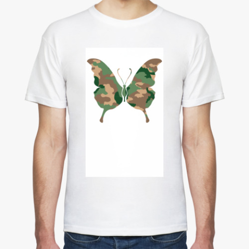 Футболка с принтом Бабочка