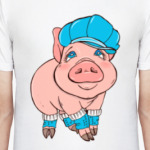 Свинка в кепке