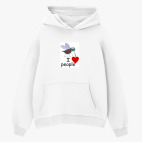 Толстовка худи оверсайз