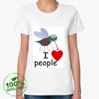 Женская футболка органик