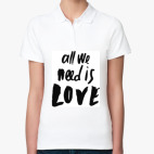 Женская рубашка поло