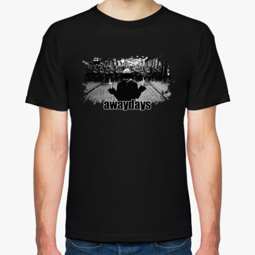 Футболка с принтом awaydays - THE ANON