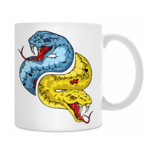 Кружка с принтом Python