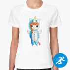 Женская спортивная футболка