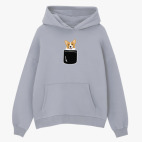 Толстовка худи оверсайз