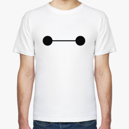 Футболка с принтом Baymax - Big hero 6 / Бэймакс - Город героев