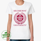 Женская футболка органик