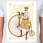 Ретро Велосипедист