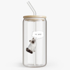 Банка с бамбуковой крышкой