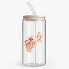 Банка с бамбуковой крышкой