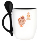 Кружка с ложкой