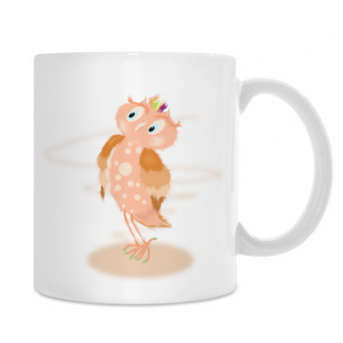 Кружка с принтом Совы