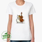 Женская футболка органик