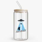 Банка с бамбуковой крышкой