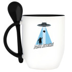 Кружка с ложкой