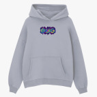 Толстовка худи оверсайз