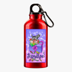 Металлическая бутылка 400 мл UV-DTF