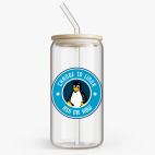 Банка с бамбуковой крышкой