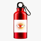 Металлическая бутылка 400 мл UV-DTF