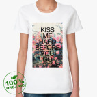 Женская футболка органик