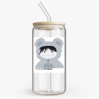 Банка с бамбуковой крышкой