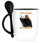 Кружка с ложкой