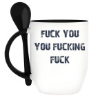 Кружка с ложкой