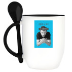 Кружка с ложкой