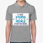 Мужская рубашка поло