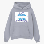 Толстовка худи оверсайз