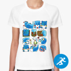 Женская спортивная футболка