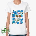 Женская футболка органик